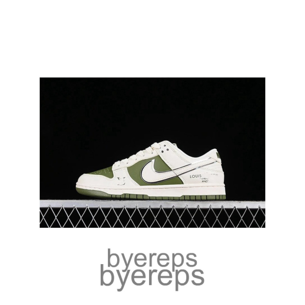 SB Dunk Low LV Off White/Green