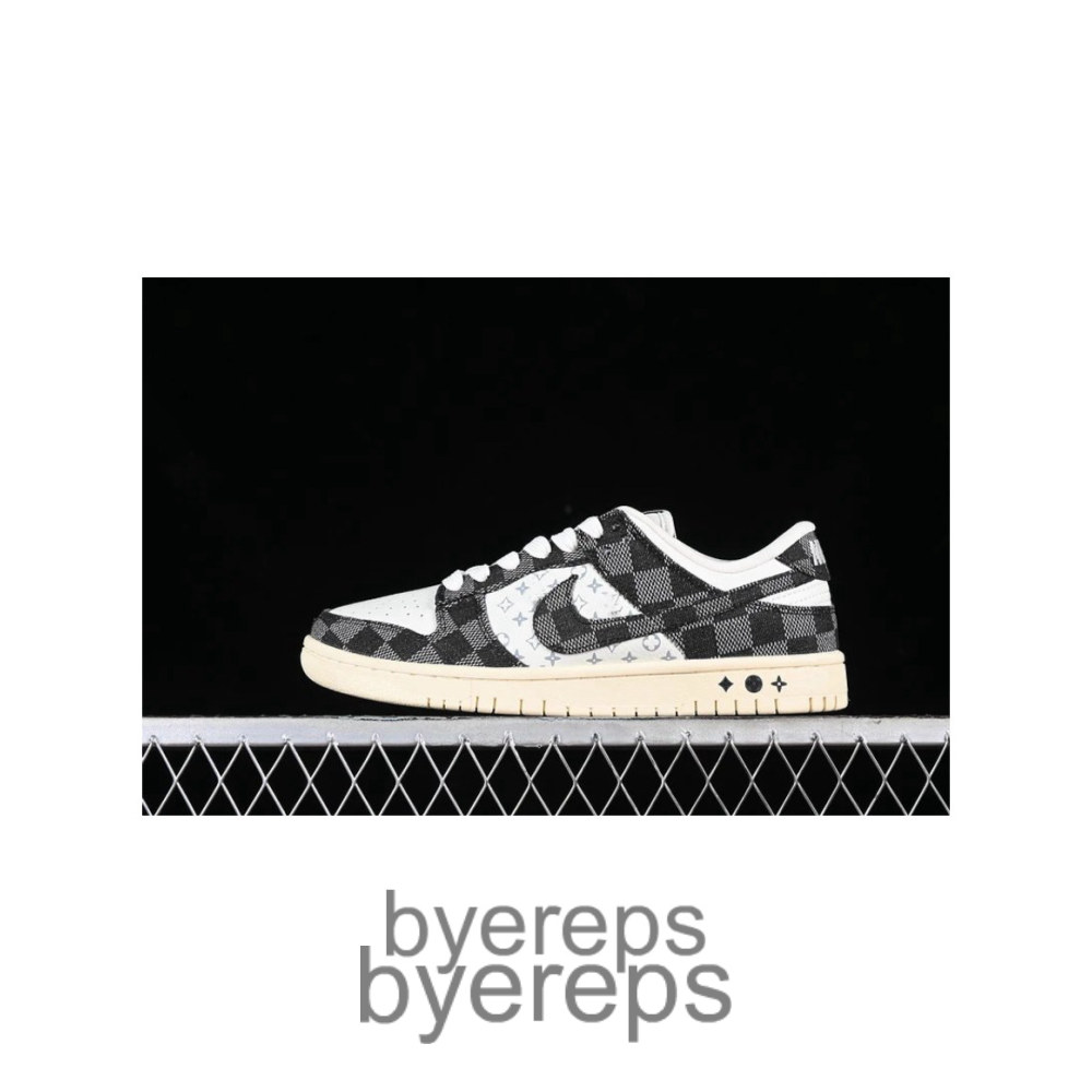SB Dunk Low LV White/Grey/Black