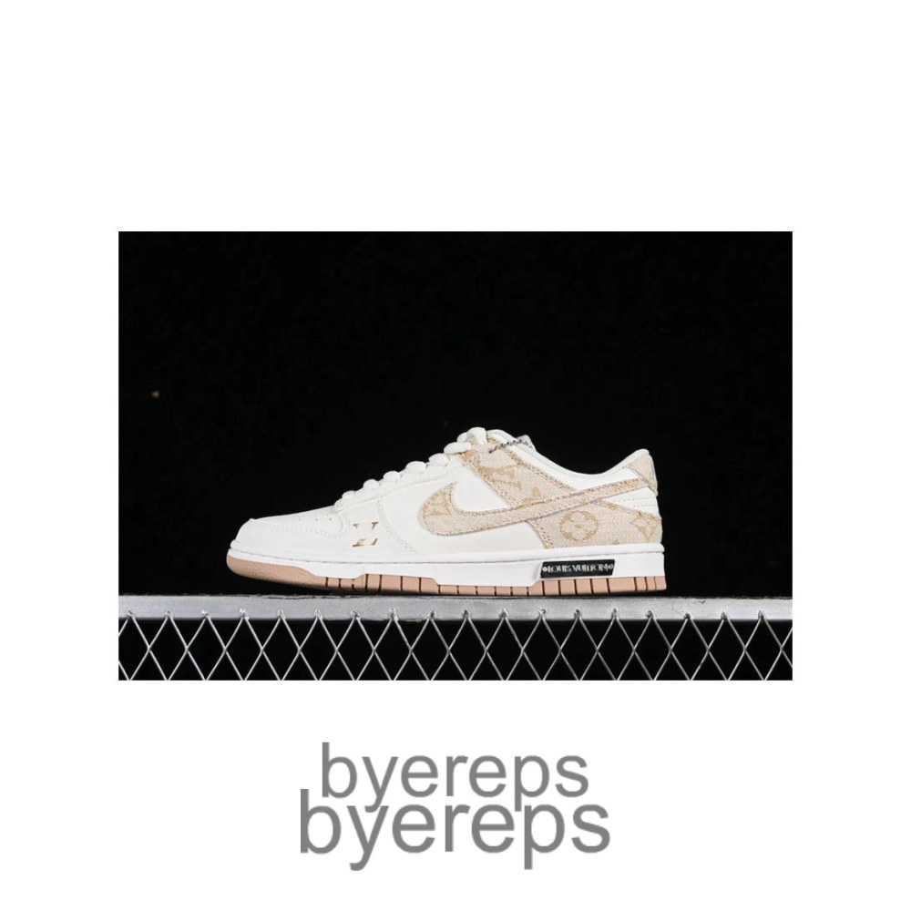 SB Dunk Low LV White/Yellow