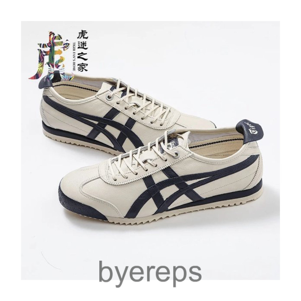 Sheepskin Osamuka Tiger Mexico 66 SD Classic Board Shoes White Shoes Men's and Women's Shoes Casual Shoes