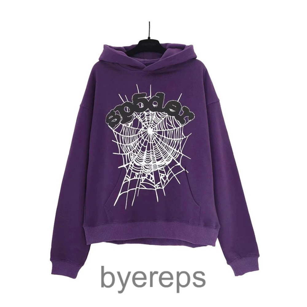 Sp5der Black Hoodie