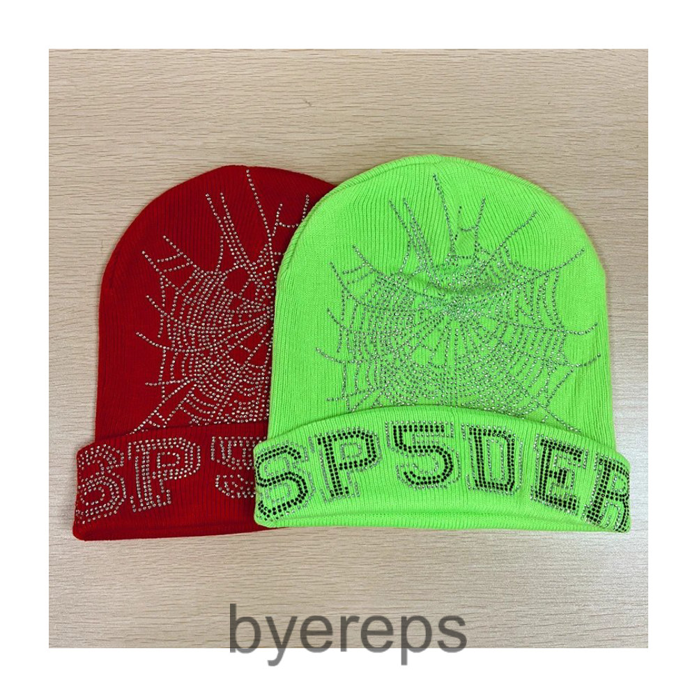 Sp5der Blue Beanie