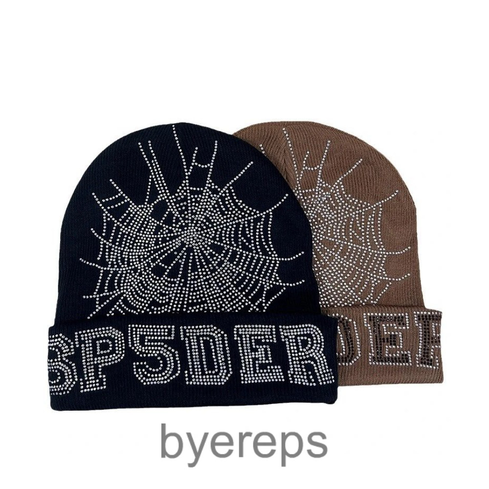 Unbranded Sp5der Blue Beanie — photo 4 of 4
