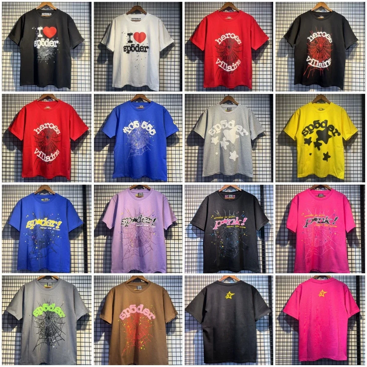 Sp5der Graphic Logo T-Shirts