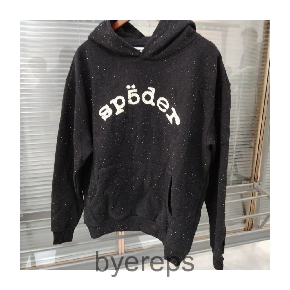 Sp5der Rhinestone Hoodie