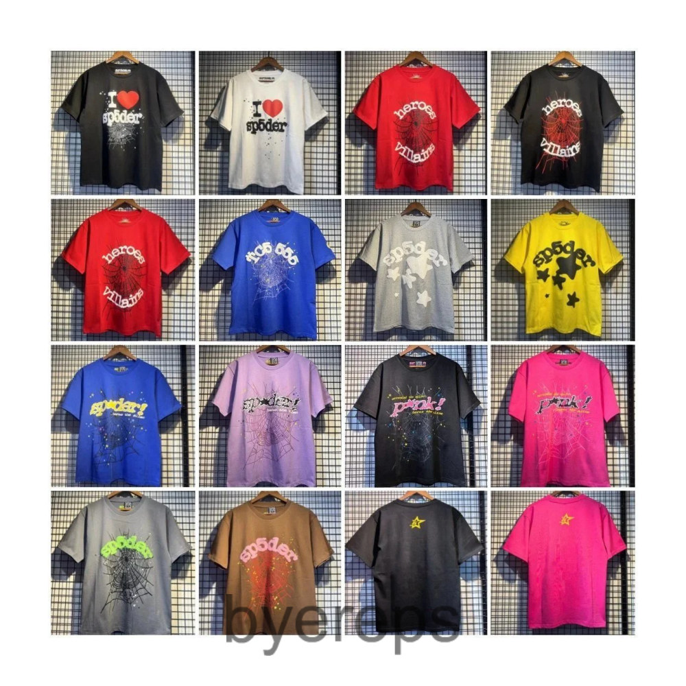 Sp5der tee's