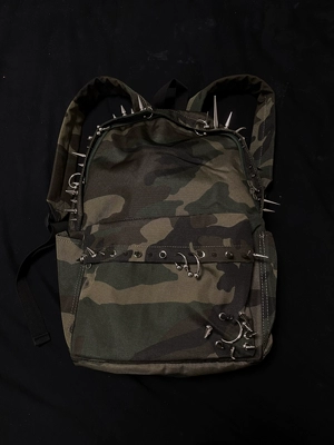 Spiky Camo Backpack