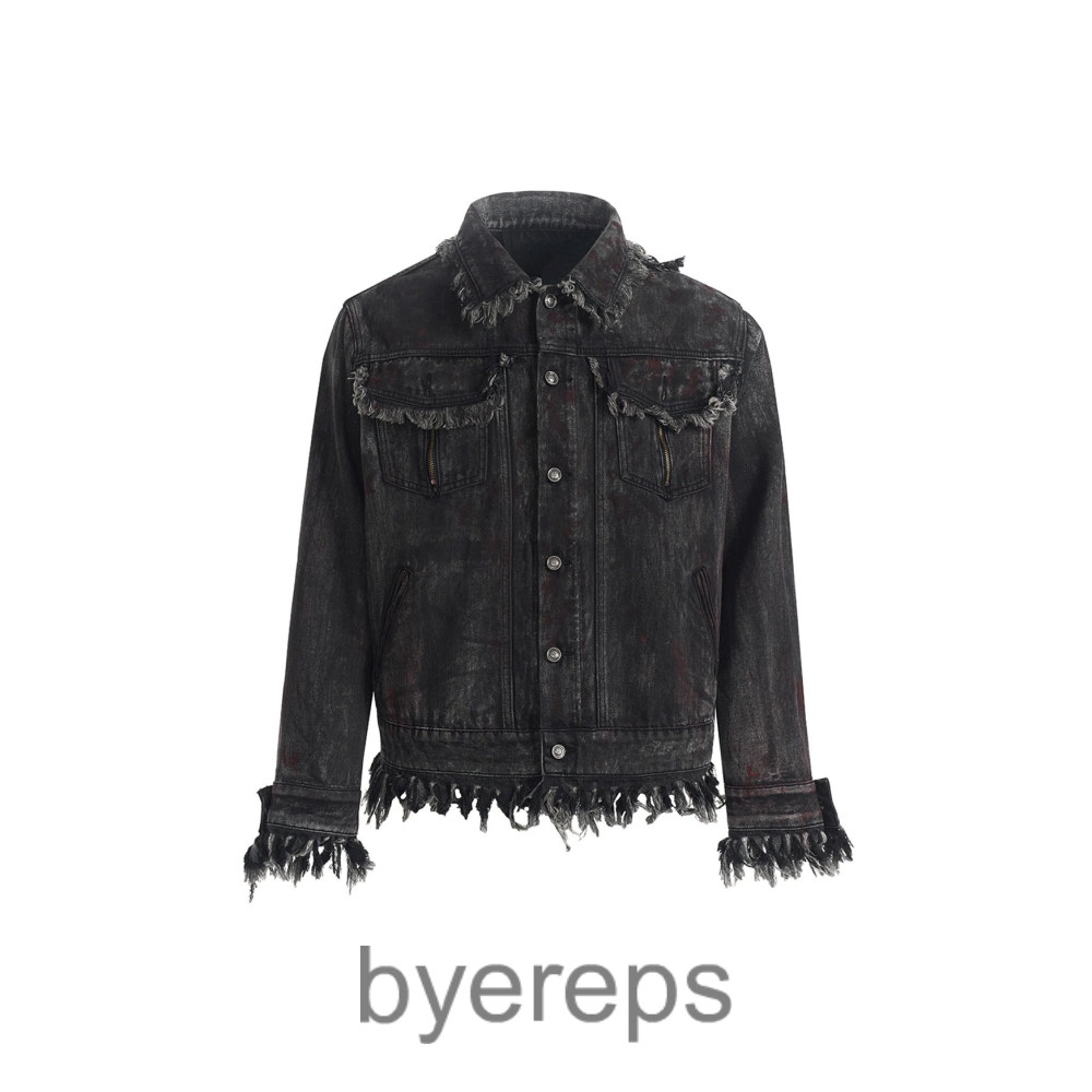STARTEXCEEDEND Heavy distressed denim