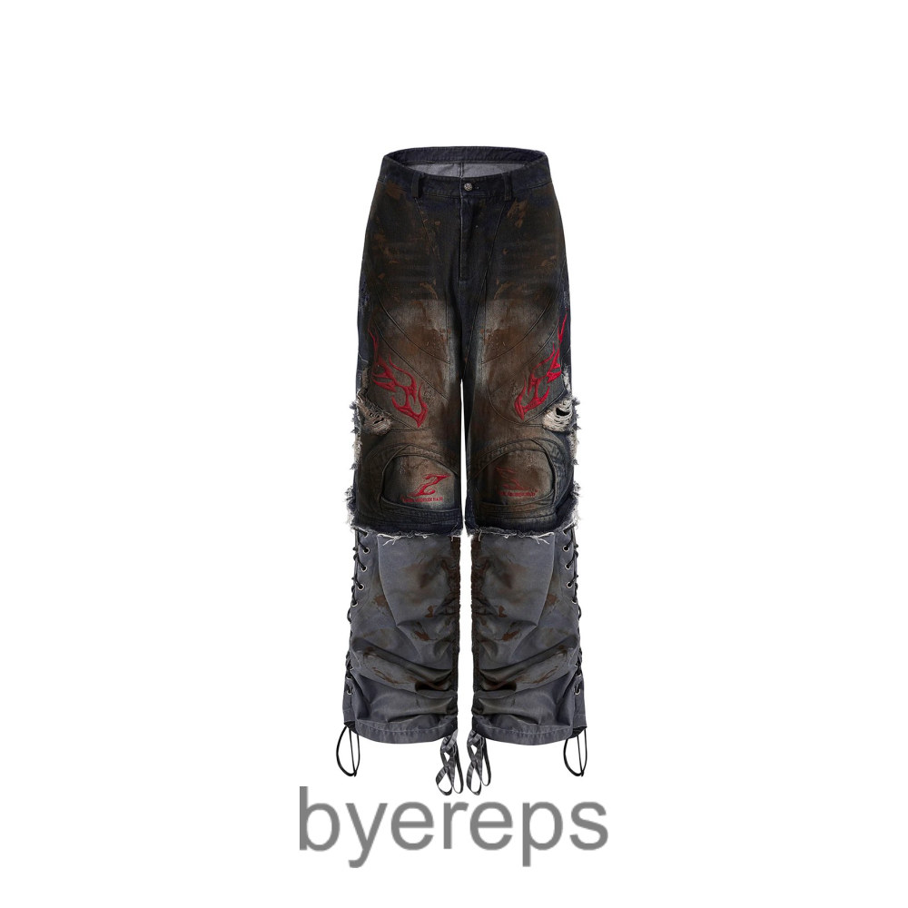 STARTEXCEEDEND Wasteland reconstructed pants