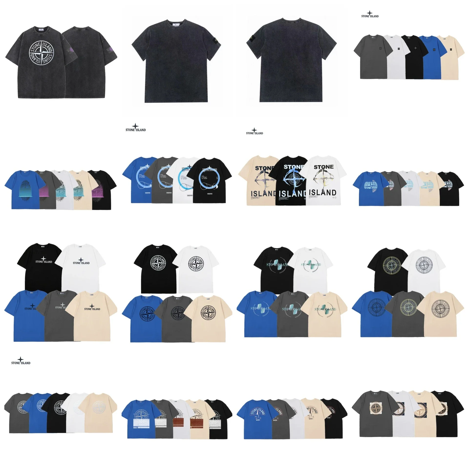 Stone Island Logo T-Shirt Collection