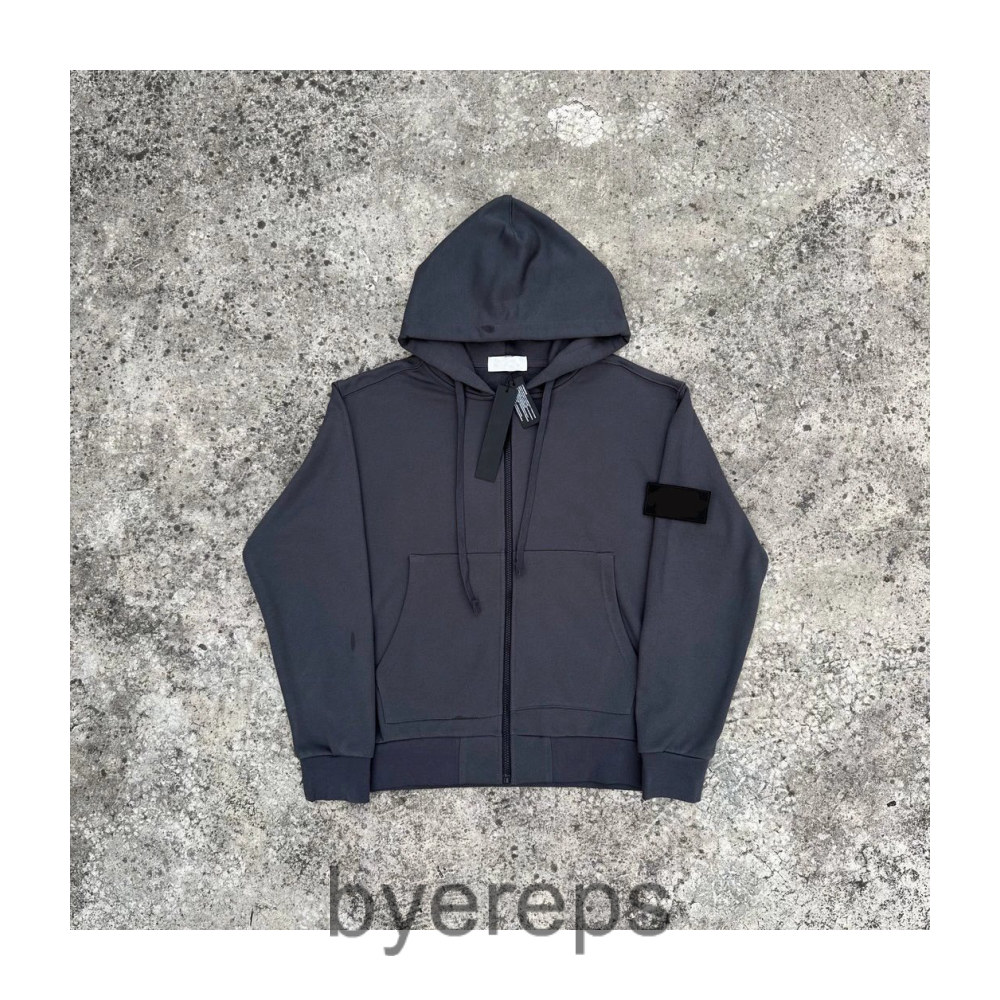 Stone Island Zip Up Hoodie