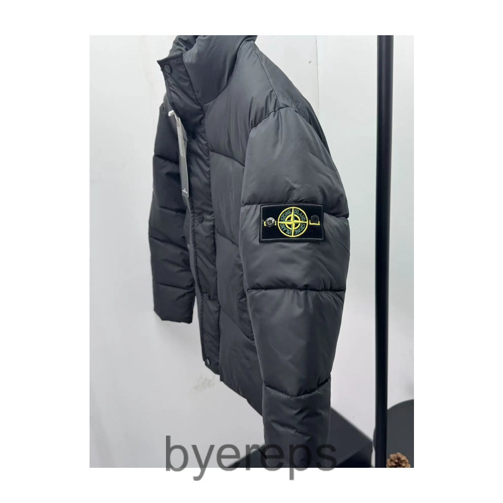 Unbranded Stone lsland Quilted Jacket — photo 3 of 4