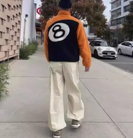 Stüssy 8-Ball Sherpa Fleece Jacket