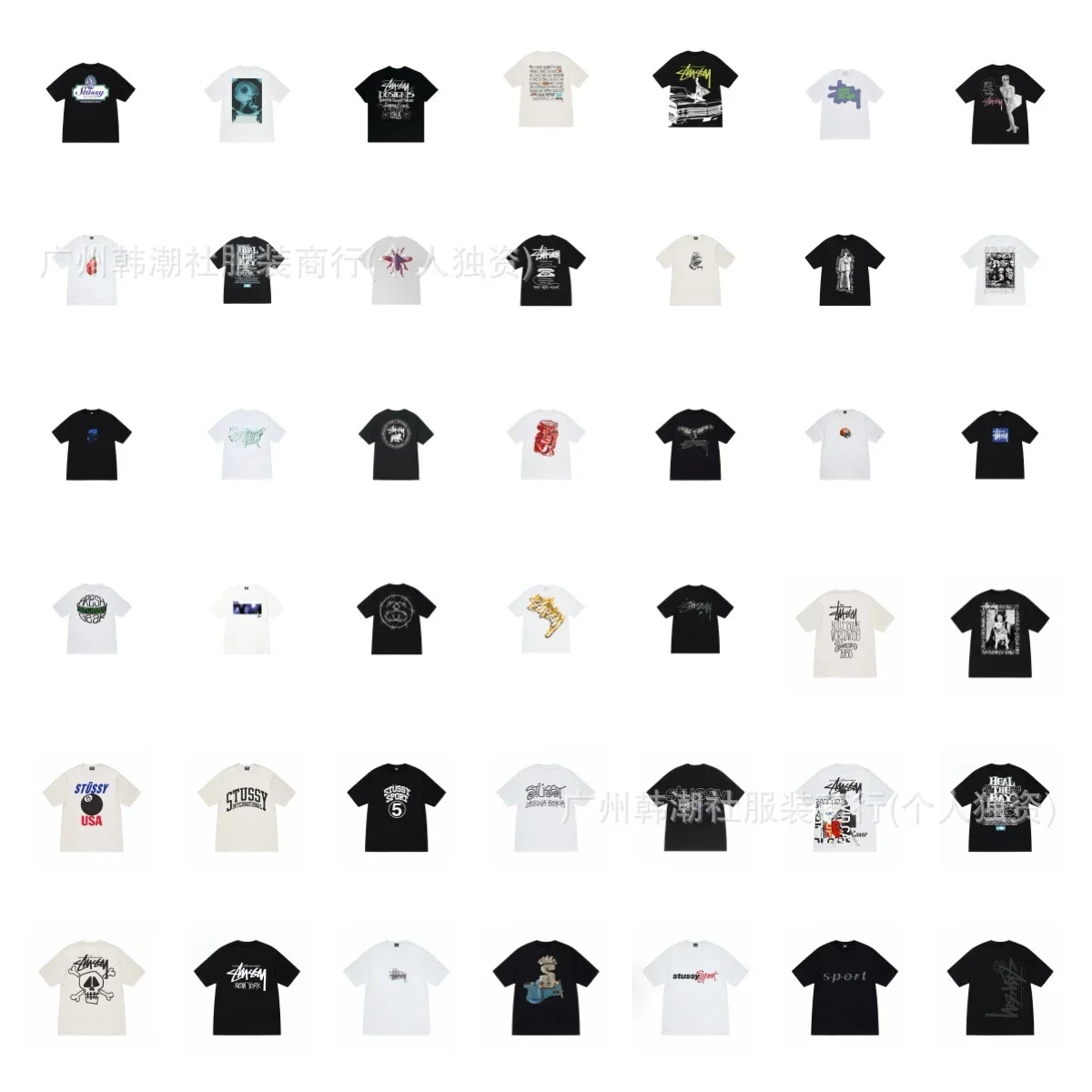Stussy Graphic T-Shirts Multi Styles