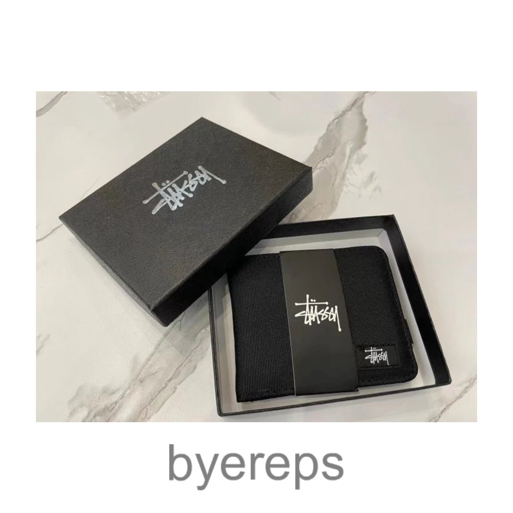 Stussy Green Monogram Wallet — photo 2 of 4