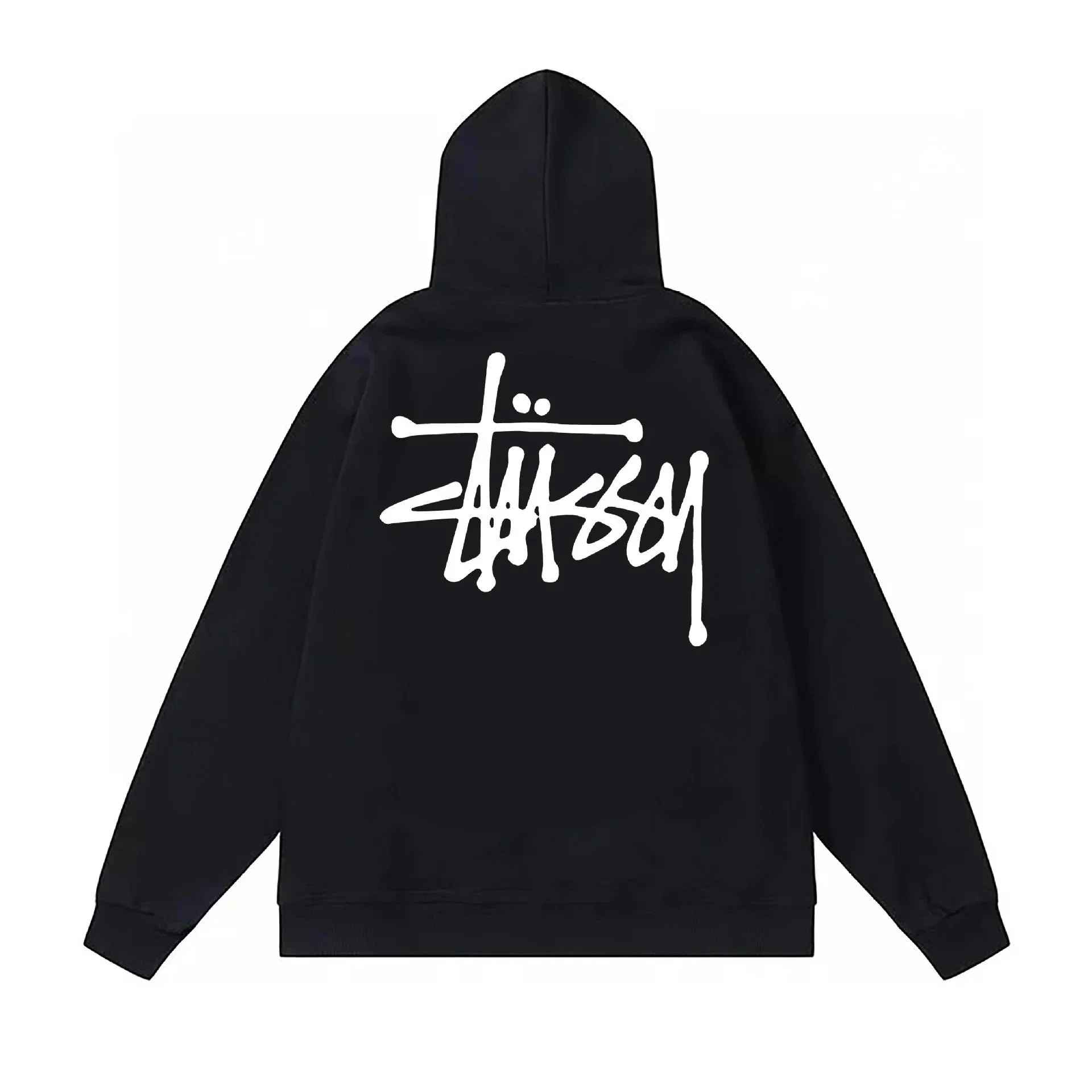 Stussy Logo Print Hoodie