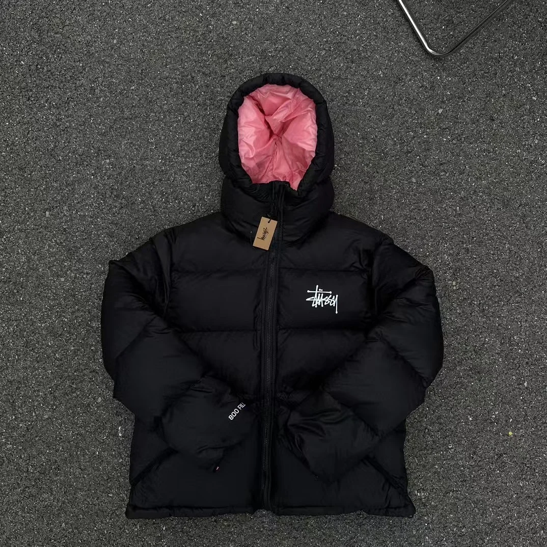 Stüssy Logo Puffer Jacket