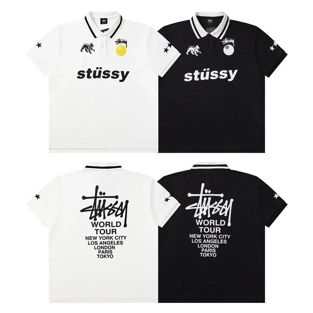Stüssy World Tour Polo Shirt