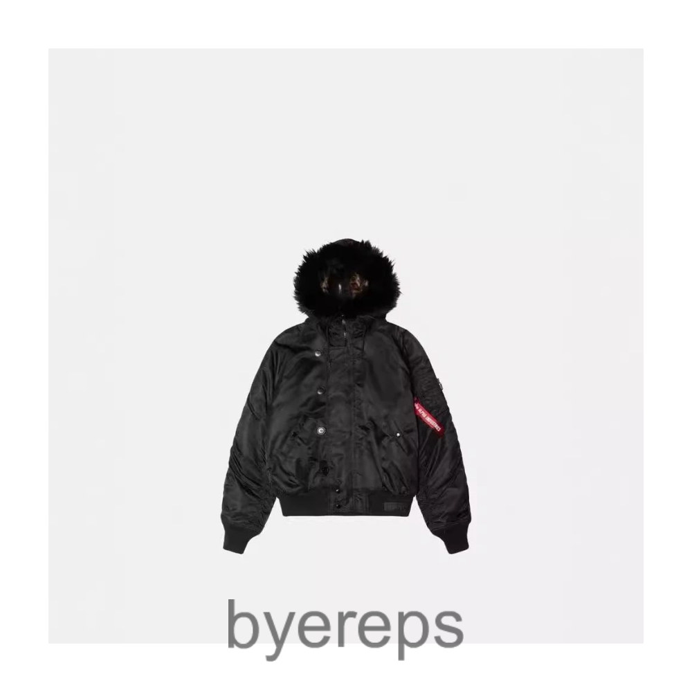Stussy x Alpha Industries Fur Jcaket