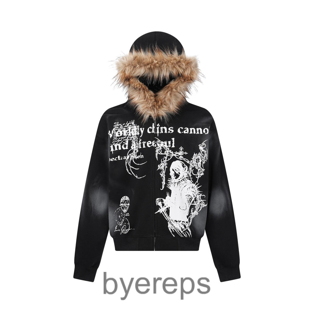 Supermade Fur Zip Up