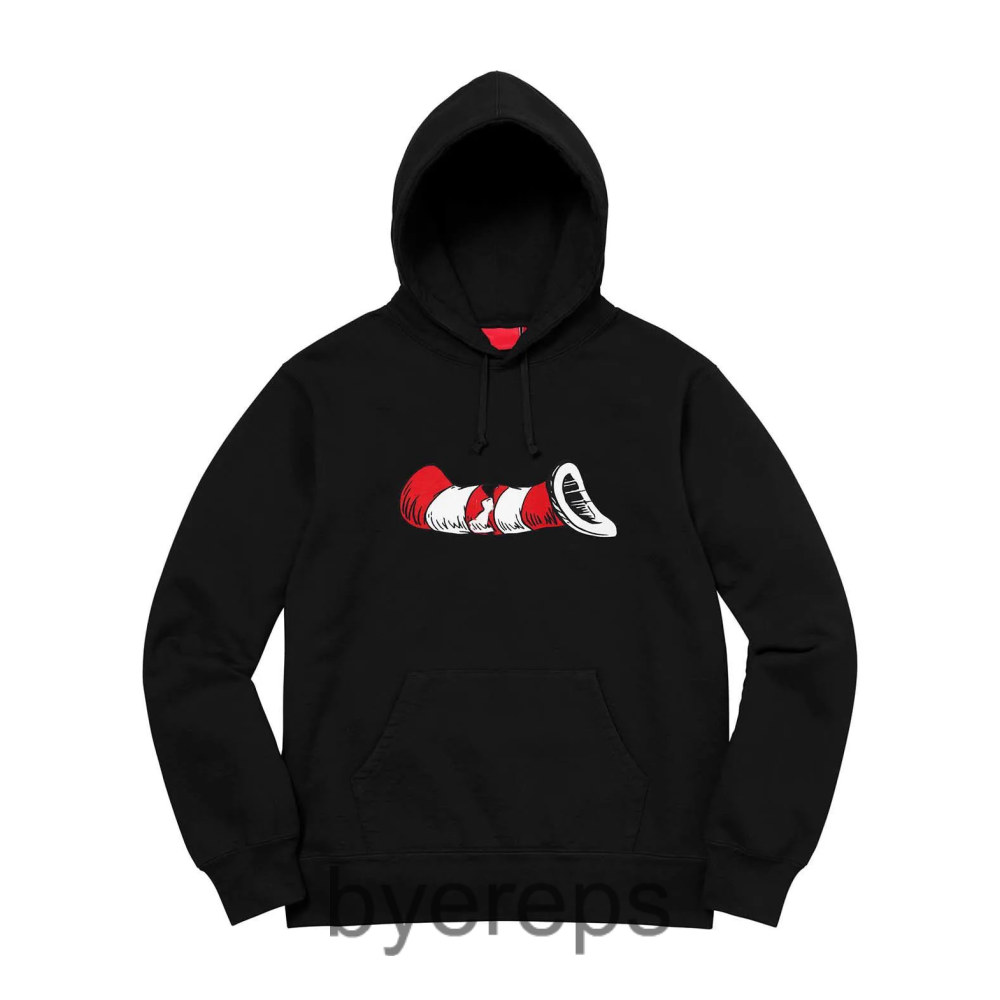 Supreme 18FW Cat in the Hat Hoodie