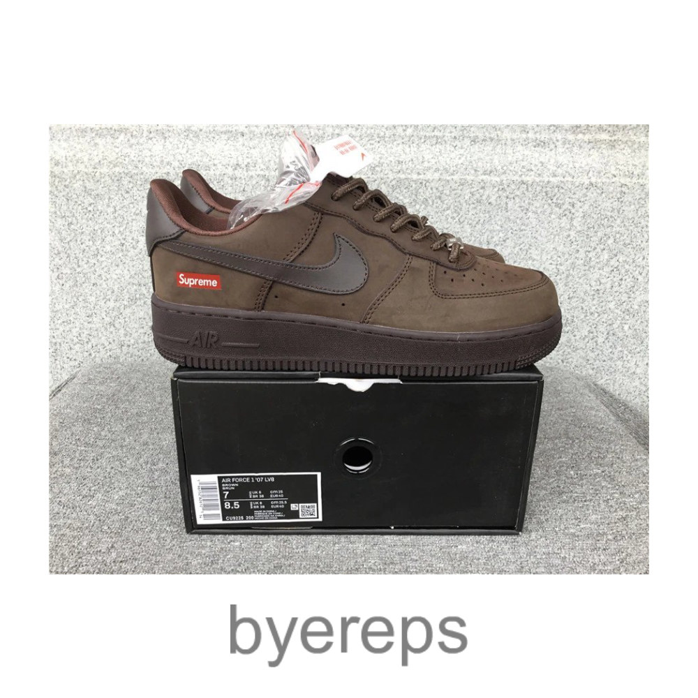 Nike Supreme Air Force 1 Brown — photo 4 of 4