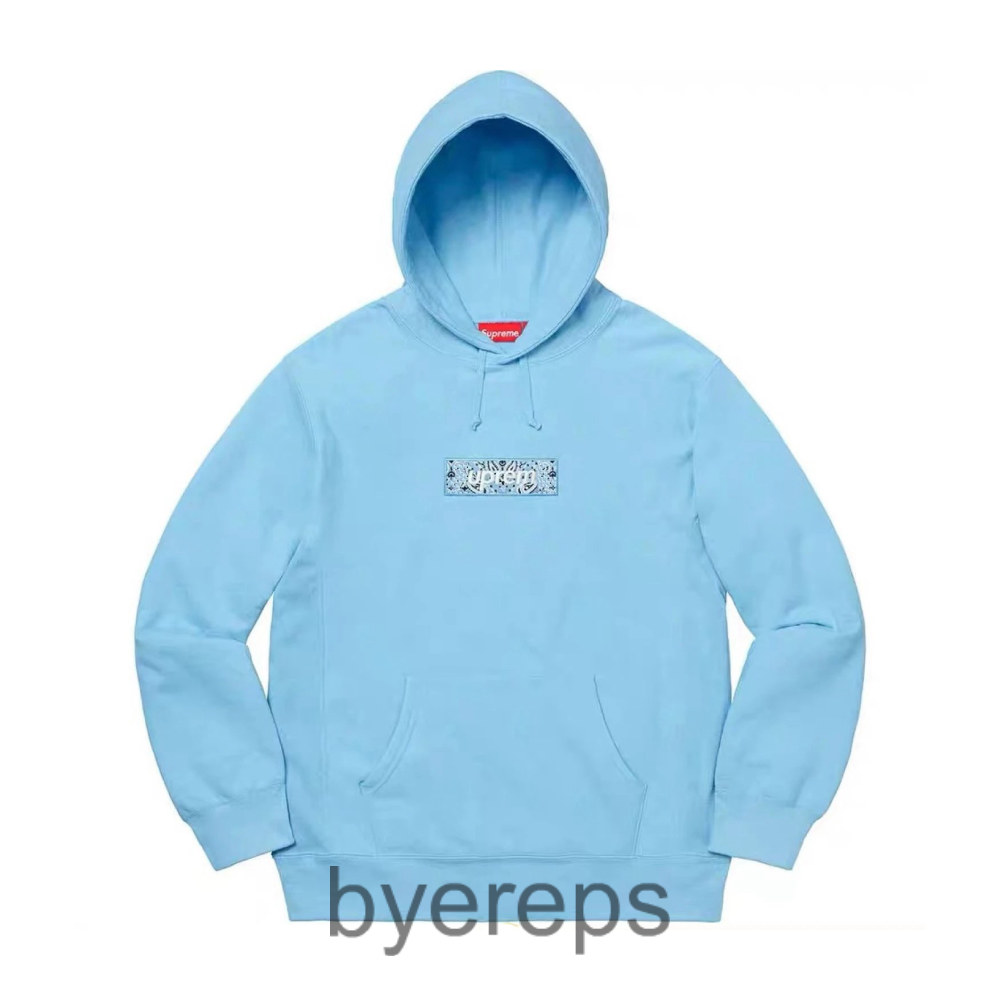 Supreme Black Bandana Box Logo Hoodie — photo 2 of 4