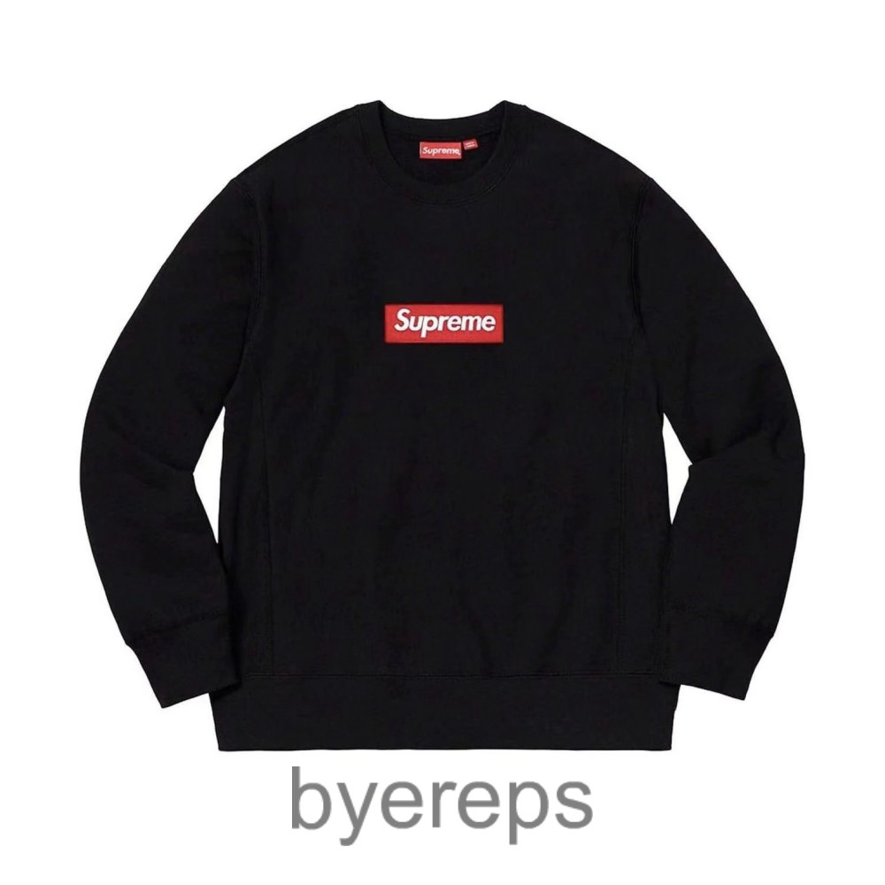 Supreme Black Box Logo Crewneck