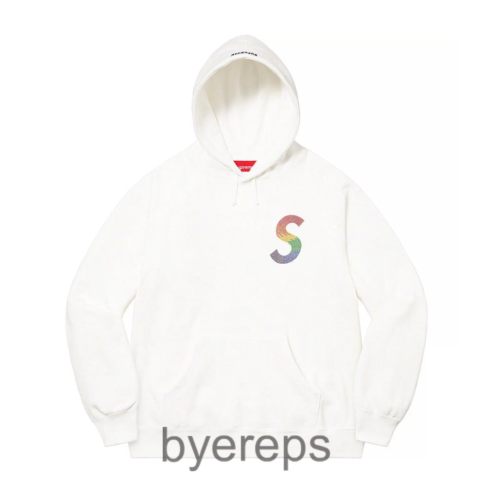 Supreme Cross Body-Logo Hoodie