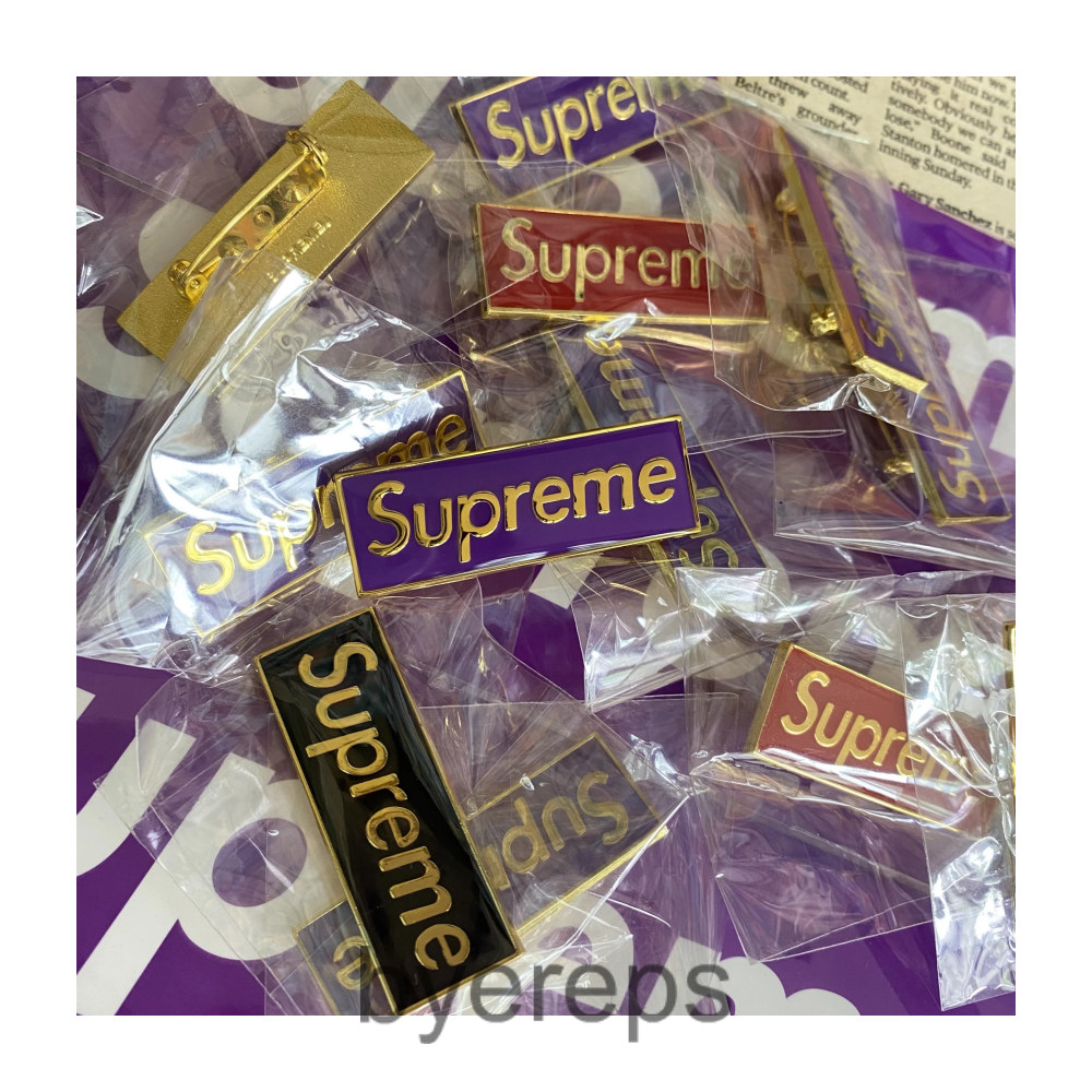Supreme Pins