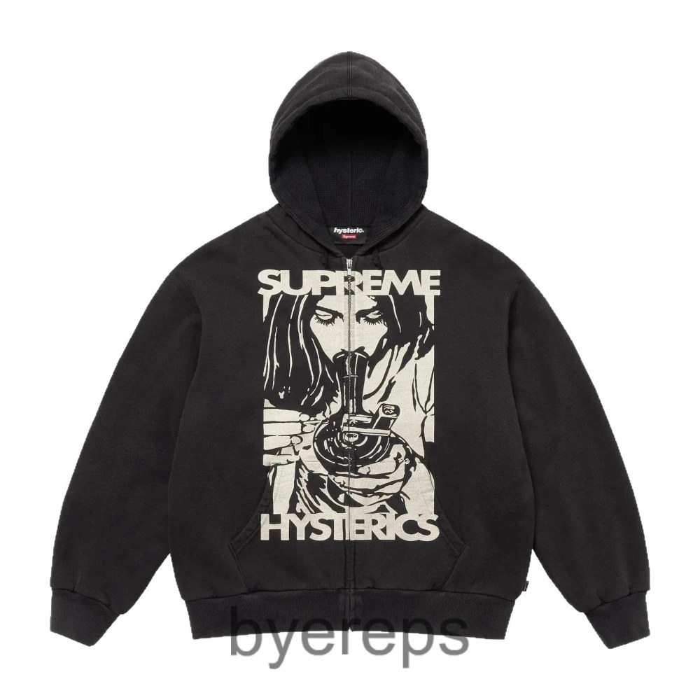 Supreme x Hysteric Zip Up Hoodie