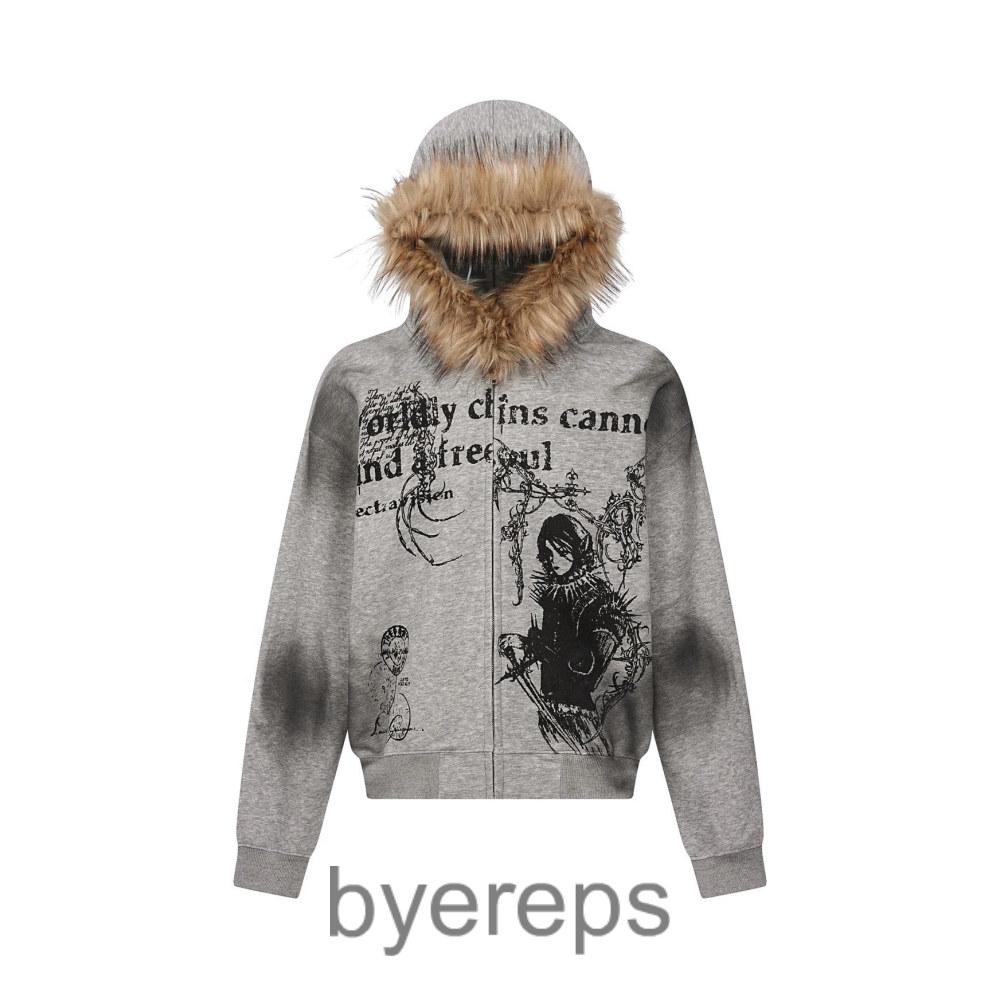 Sword Fur Zip Hoodies (ON BRO THIS IS FIRE)
