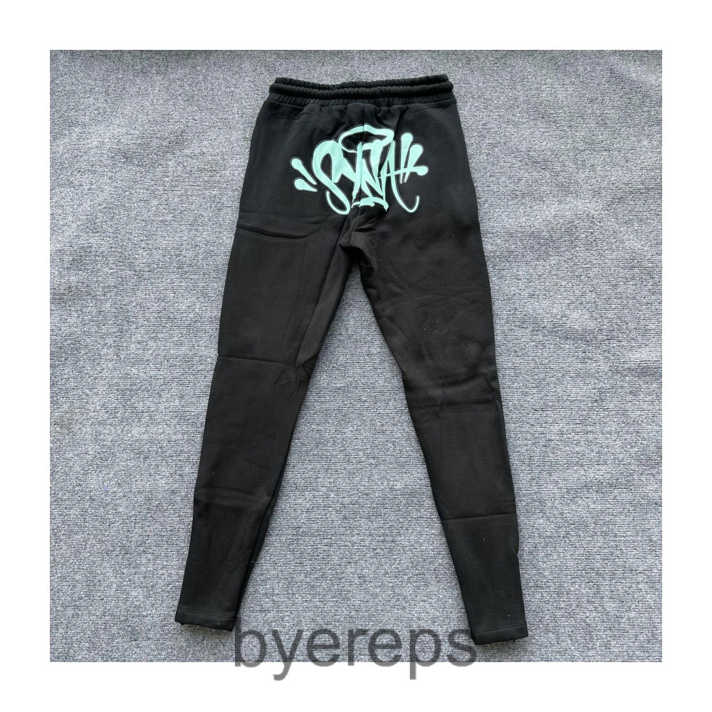 Unbranded Syna Tracksuit Black-Blue — photo 2 of 4