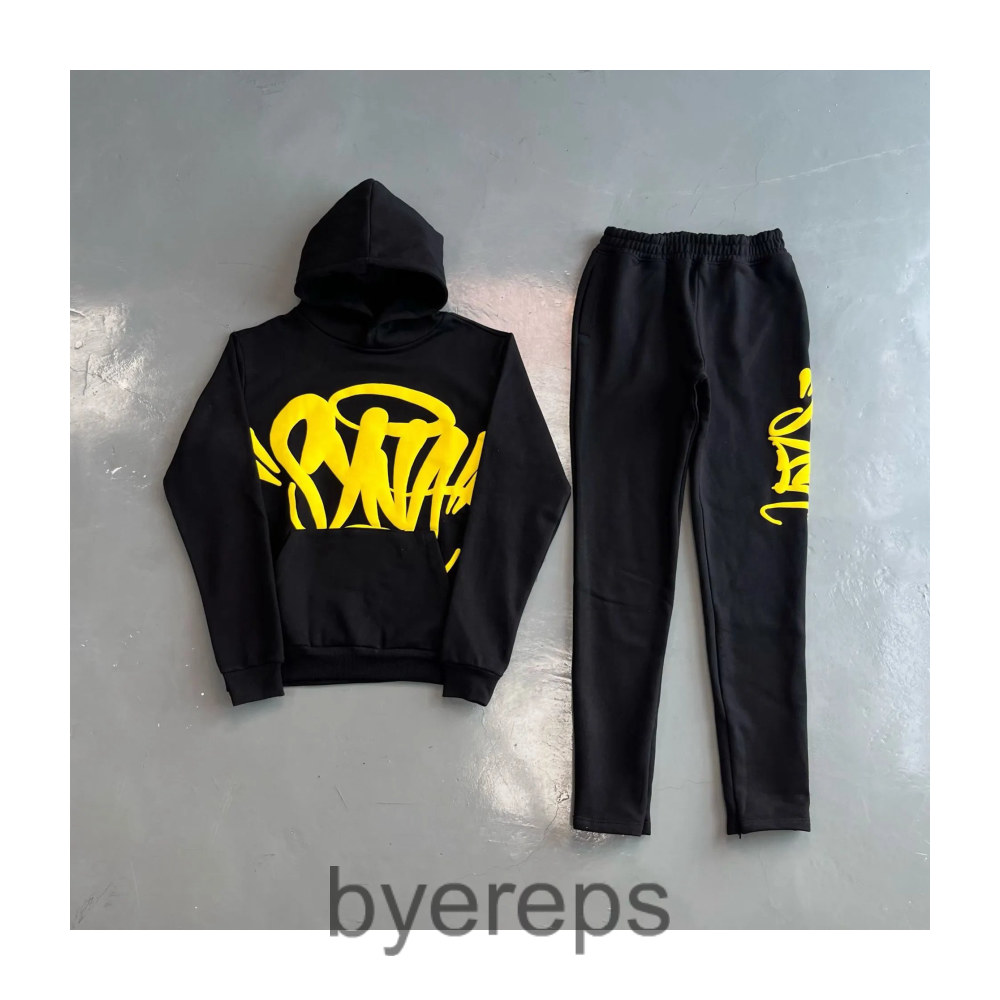 Syna Tracksuit Black-Grey