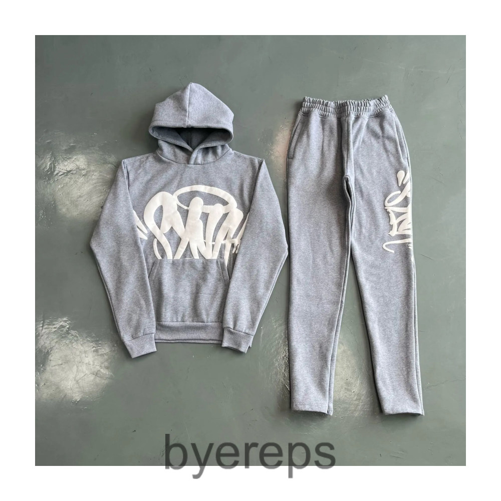 Unbranded Syna Tracksuit Black-Grey — photo 2 of 4