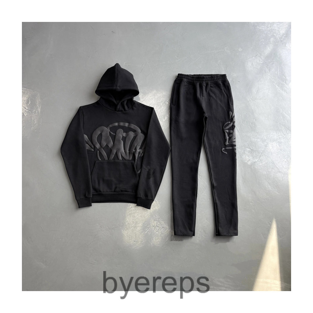 Unbranded Syna Tracksuit Black-Grey — photo 4 of 4