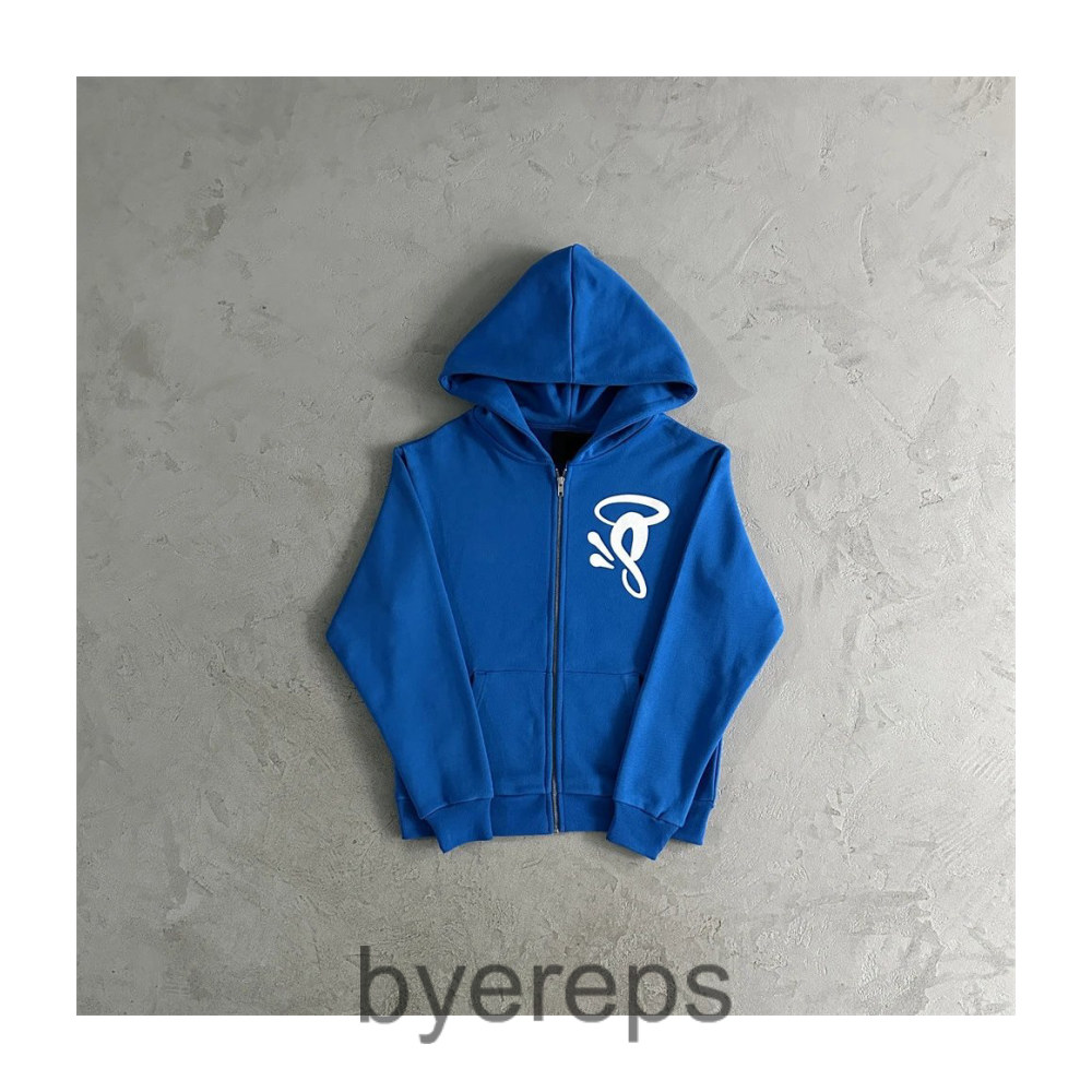 Unbranded Syna Zip Hoodie in Blue cw — photo 4 of 4