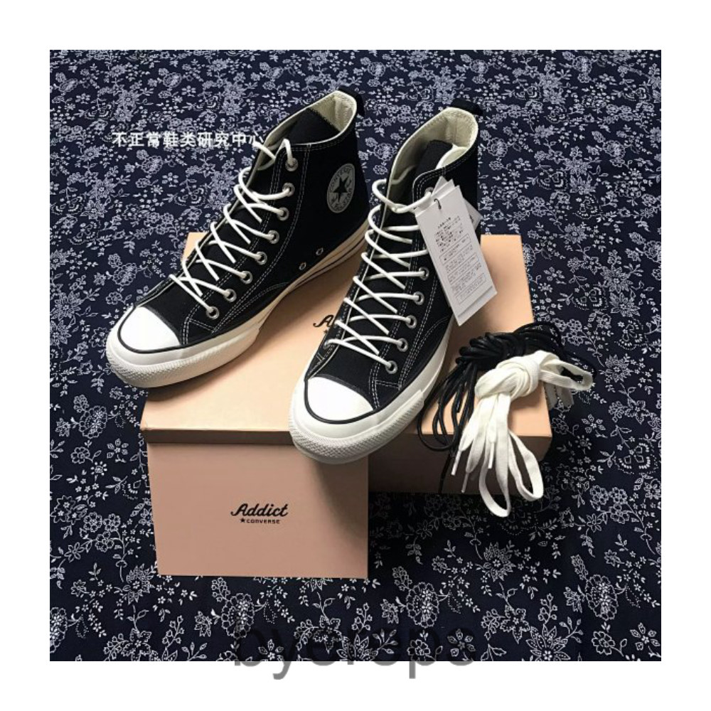 Three times vulcanization inside leather N.Hollywood Noguchi Qiang 1970s high-top men's and women's canvas shoes 1CK716
