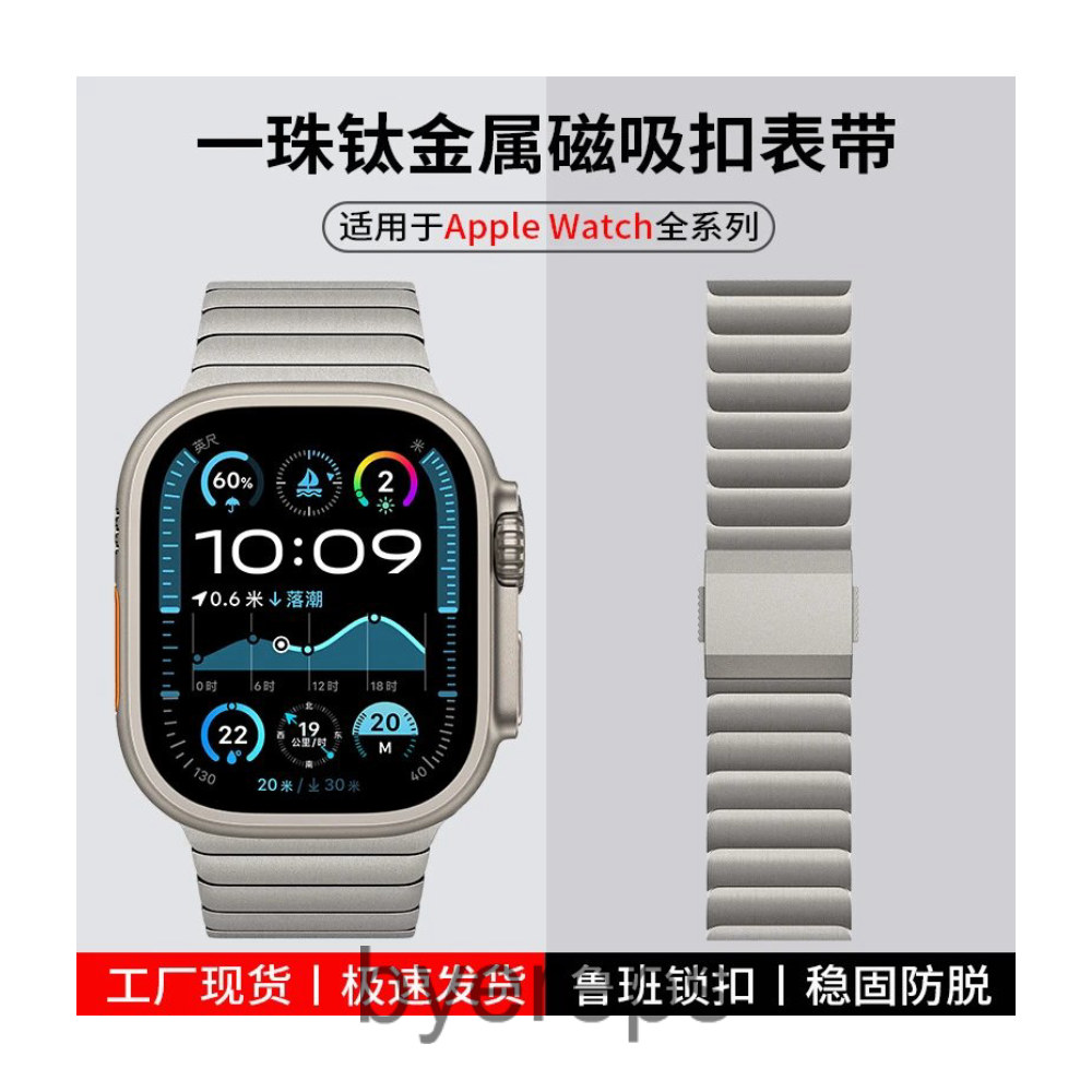 Titanium Magnetic Watch Strap