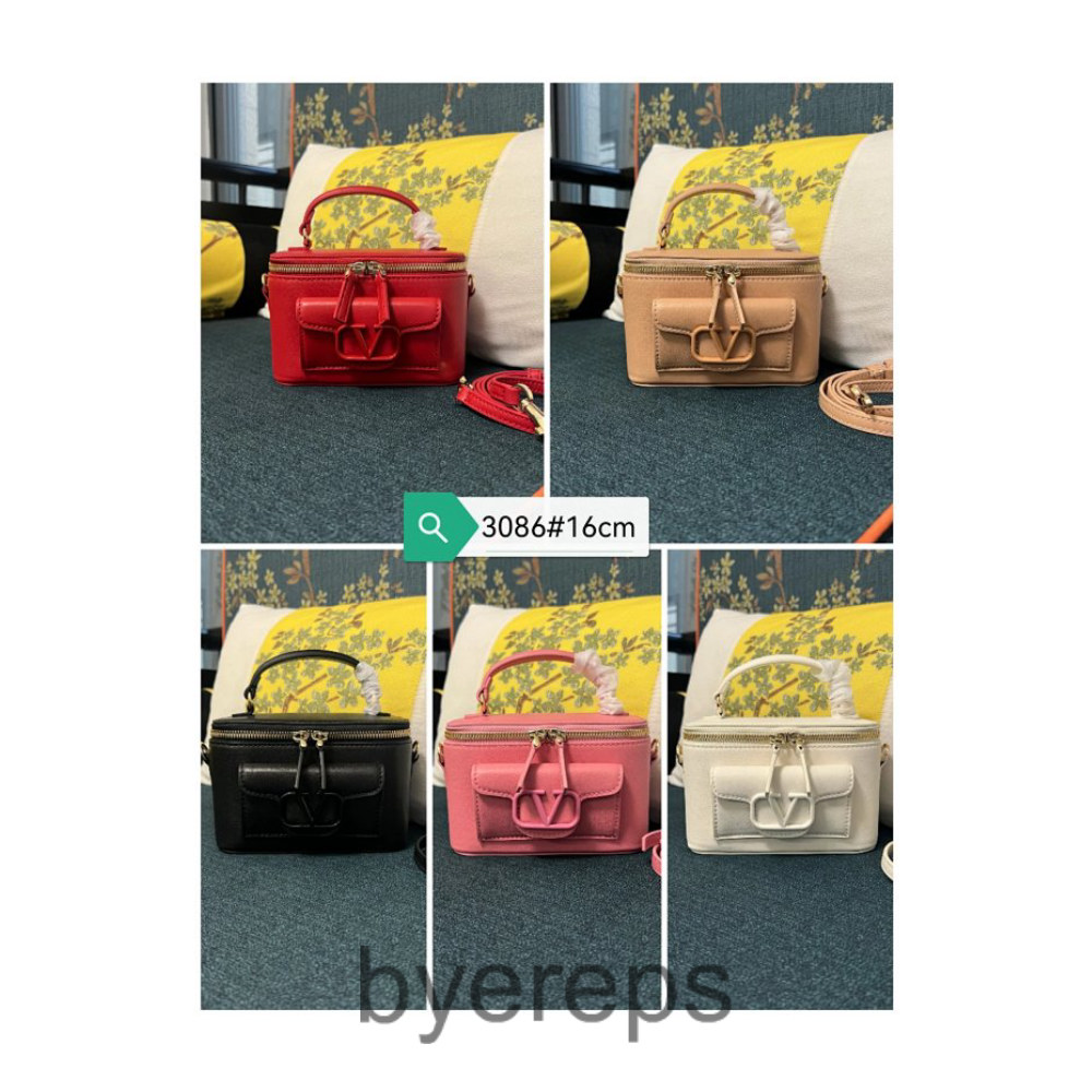 Top Original 3086 GARAVANI Mini LOC Calf Leather Box Bag