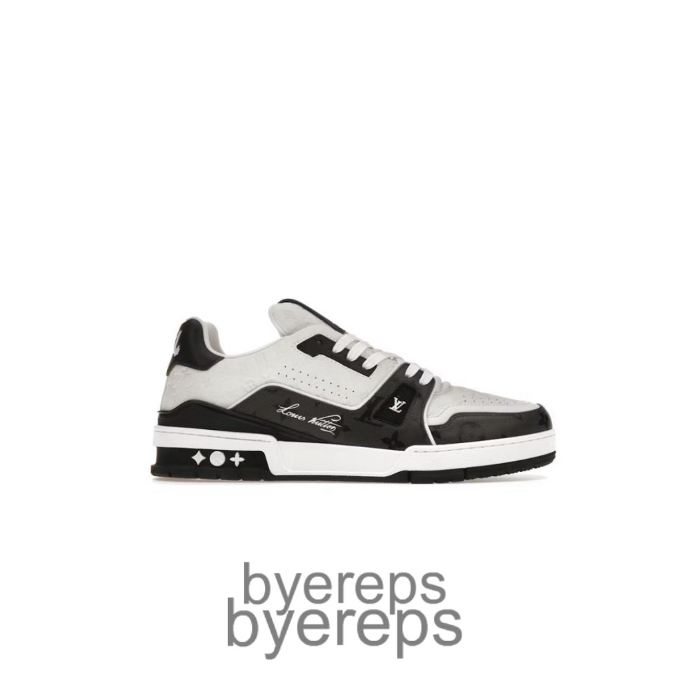 Trainer #54 Black White