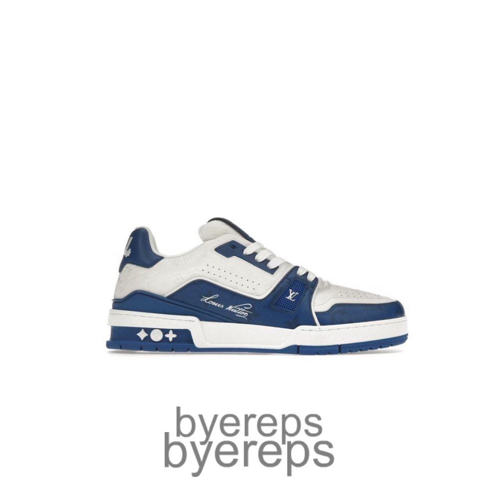 Trainer #54 Signature Blue White