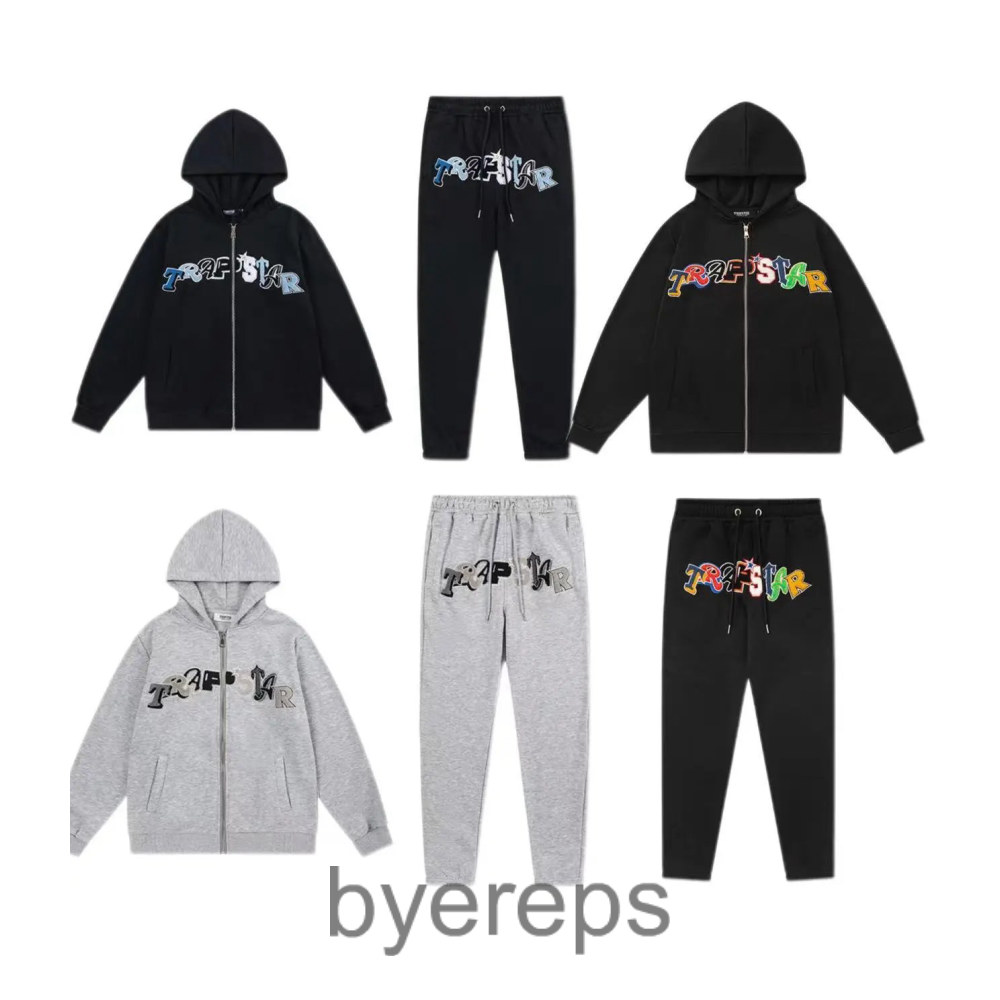 Trapstar tracksuit ( has tons of em )