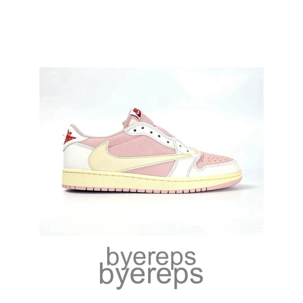Travis Scott Air Jordan 1 Low OG White Pink Shy Pink