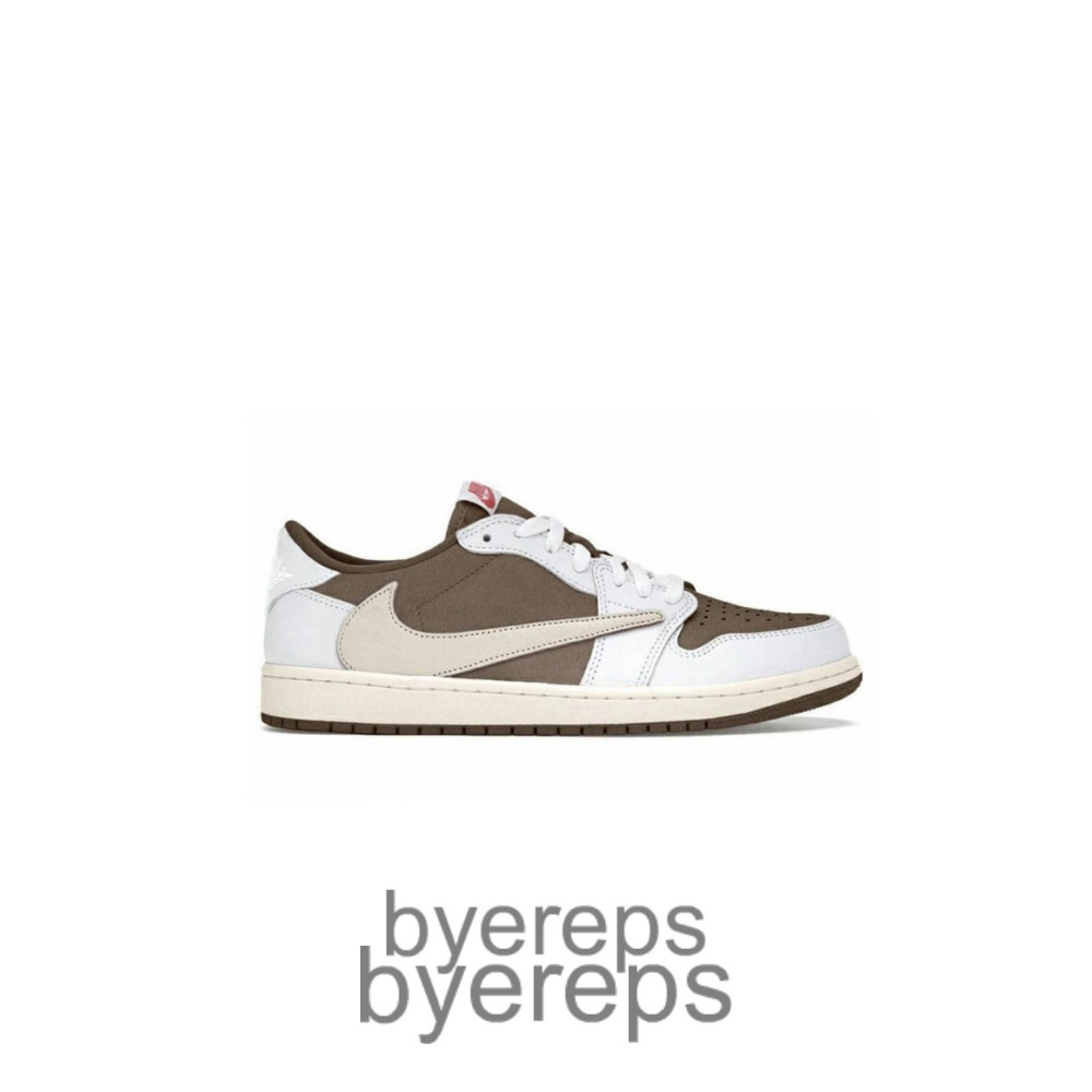 Travis Scott Air Jordan 1 Low White Brown