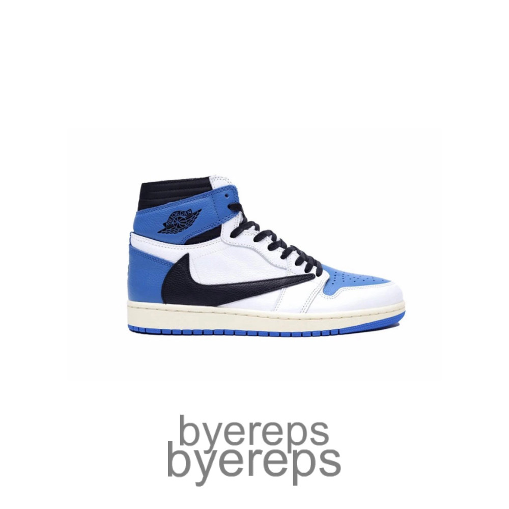 Travis Scott Fragment Design Jordan 1 High
