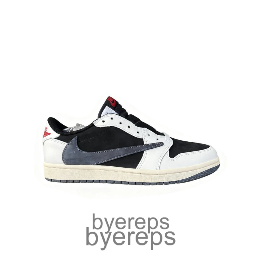 Travis Scott X Air Jordan 1 Low Black/White/Blue
