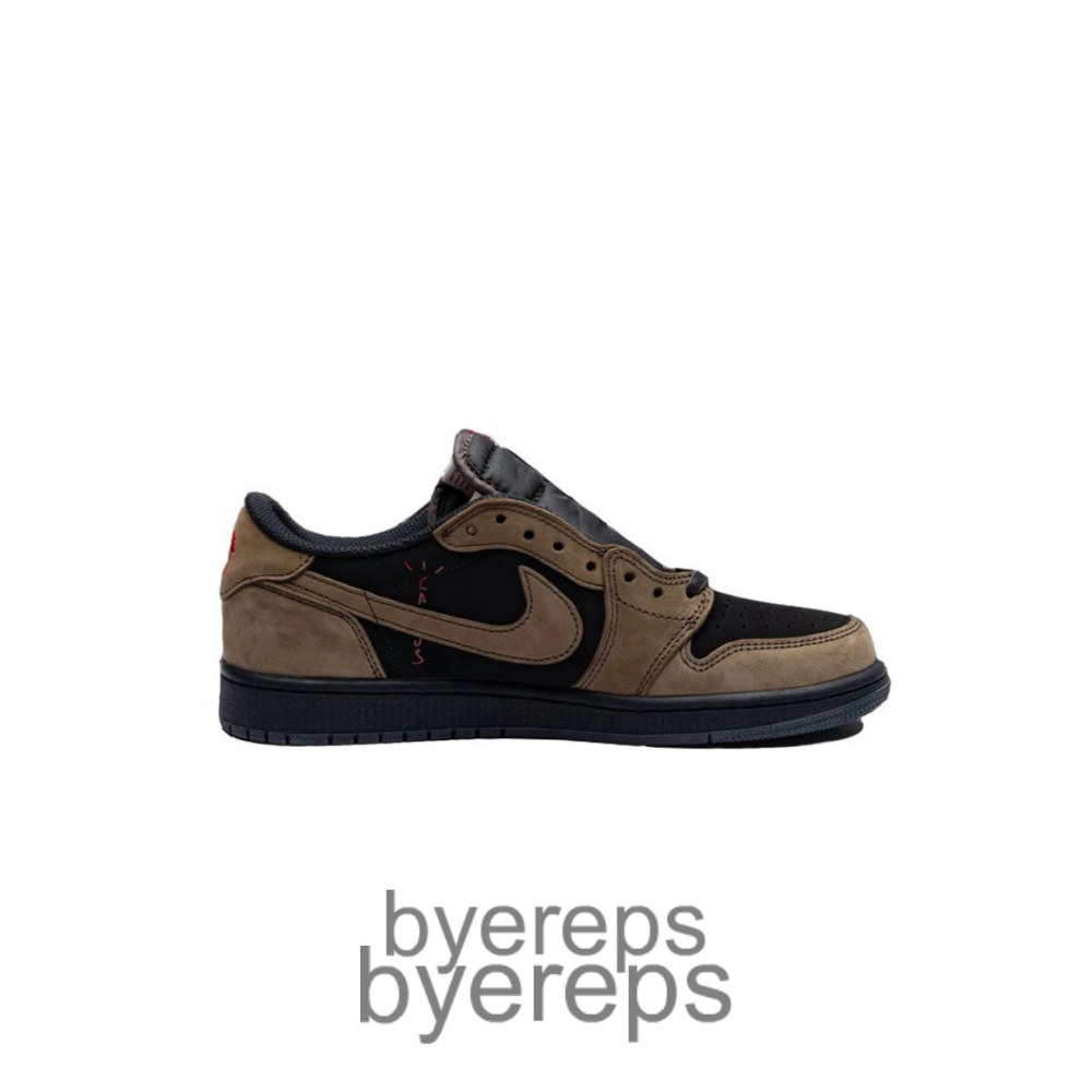 Travis Scott X Air Jordan 1 Low OG Black Brown