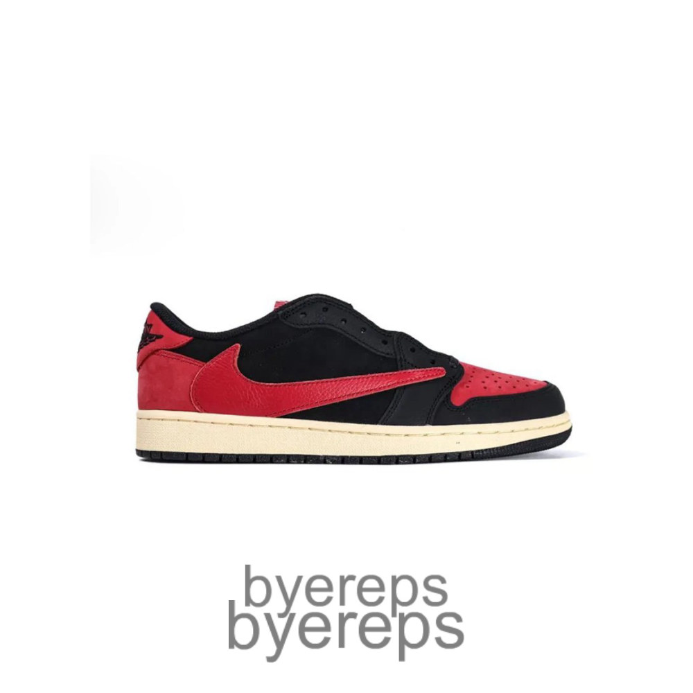 Travis Scott X Air Jordan 1 Low OG Bred Concept