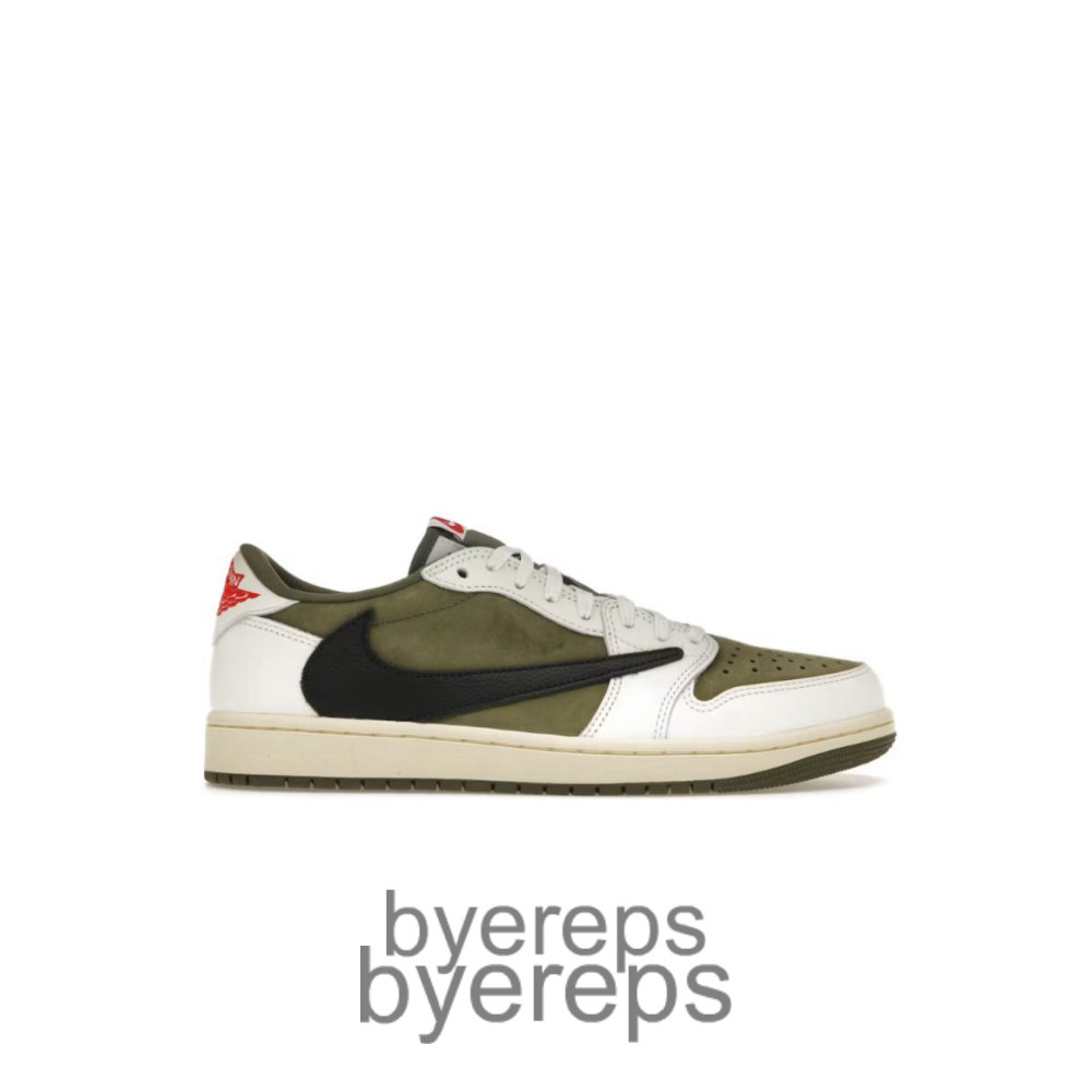 Travis Scott X Air Jordan 1 Low OG Medium Olive